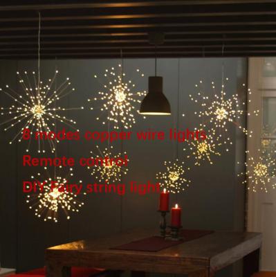 China Lighting Decoration Led Christmas High Quality Home Firework Decoration Flexible DIY Customize Christmas Tree Decorative Lights Led Holiday String Light for sale