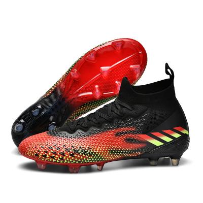 China EVA Hot Selling Football Sneaker Boots For Men Boys Soccer Shoes Women Outdoor Indoor Soccer Cleats Cheapest Football Shoes for sale