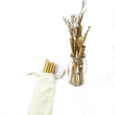 China 100% Plants Disposable Reed Straws Eco Friendly Drinking Straw for sale