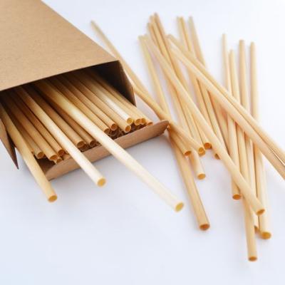 China Drinkware Disposable Straws Eco Friendly Biodegradable Wheat Drinking Straw for sale