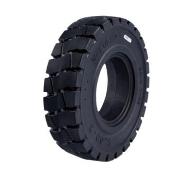 China Imported first-class material wholesale forklift parts solid rubber tires 18*7-8/618 for sale