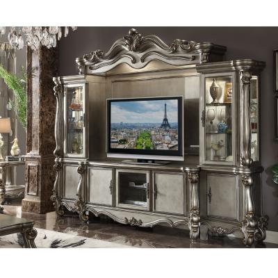 China (Other)Adjustable High Quality Craved Glass TV Cabinet Set Classic Furniture Sofa For Living Room Sofas for sale