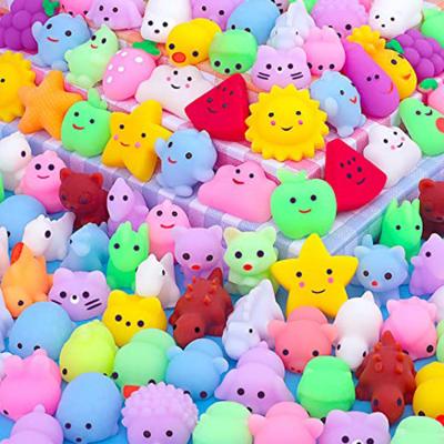 China New Arrival 2022 Fun Relieve Stress And Worry High Quality Christmas TPR Mochi Cute Squishies For Kids for sale