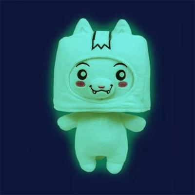 China Wholesale Release Effort Shaoxing Shixin Textile OEM Design Anime Baby Plush Toys Customized Animal Stuffed Luminous Toy For Gift for sale