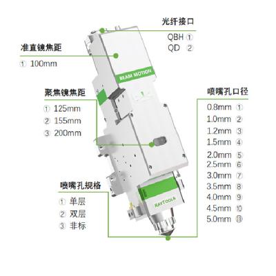 China Hotels fiber laser cutter head laser machine cutter equipment parts accessories high power fiber laser series for sale