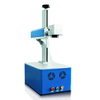 China Factory price fiber laser marking machine 30w fiber laser marker mini laser engraver desktop metal for sale