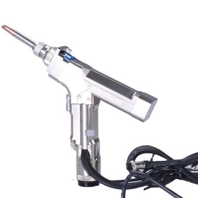 China Hotels New Arrival 1500W WSX ND 18 Fiber Laser Handheld Welder Solder Gun Head with Wire Driver System for sale