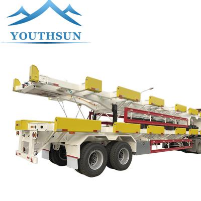 China 45tons 60tons Terminal Semi-Trailer for 40ft 45ft Containers 40ft Container Capacity for sale