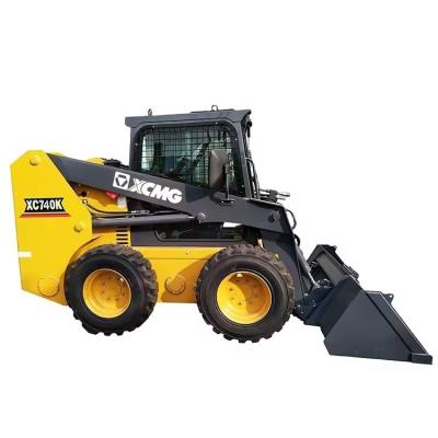 China 75 KW Xugong XC740K XC760K Small Backhoe Loader Tractor Slip Loader for Construction for sale