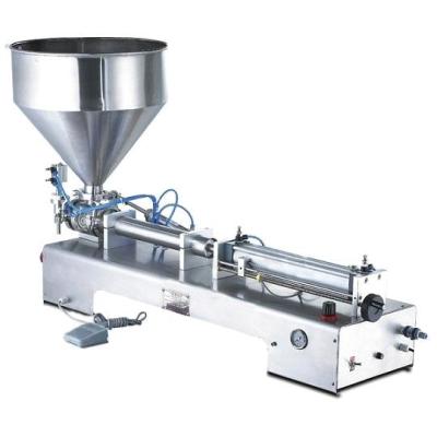 China 316 Stainless Steel Paste Filling Machine With PLC Touch Screen Control for sale