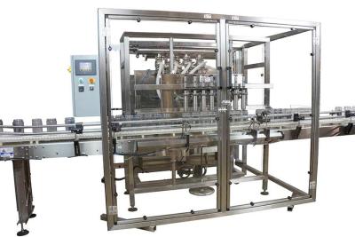 China Custom Made Automatic Bottling Equipment / Cooking Oil Filling Machine for sale