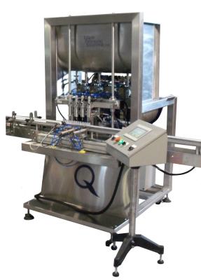 China High Accuracy Liquid Piston Filler / Large Beverage Filling Machine for sale