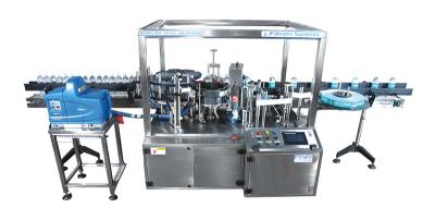 China Aplicador de la etiqueta de la botella redonda de la exactitud/máquina de etiquetado automática de la caja en venta