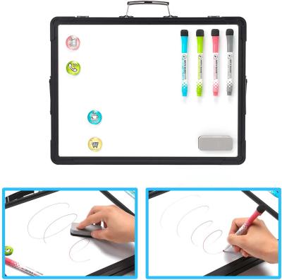 China Education.Training.Office Small Dry Erase White Board Magnetic Double Sided MINI Whiteboard Foldable Custom Lapboard For Classroom for sale