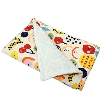 China OEKO PORTABLE Reversible Minky Dotted Gold Stars Newborn Baby Wrap Super Soft Mink Blanket for sale