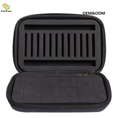 China Casual Custom EVA Fishing Lure Bait Hook Storage Case Fishing Tackle Bag Spinner Baits Wallet for sale