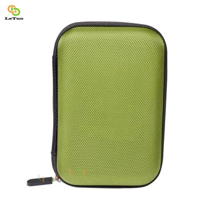 China Waterproof Shockproof Dustproof Portable EVA Storage Pouch For External 2.5inch Harddrive And Cables, Lightweight HDD Protective Case for sale