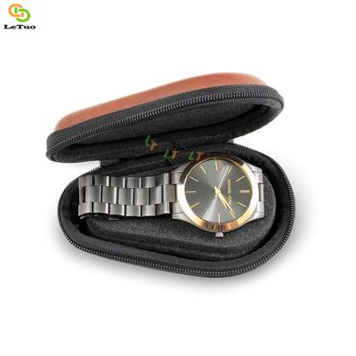 China Waterproof Shockproof Dustproof Half Hard Watch Storage Protected EVA Case Bag With Sponge Foam for sale