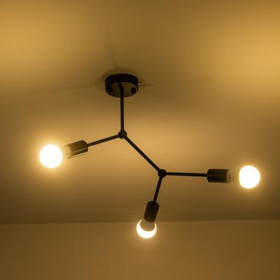 China Industrial Molecule Led Ceiling Chandelier Lighting Pendant Home Chandeliers Bedroom Lamp Creative Home Lighting Fixture for sale