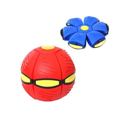 China Educational Toy Outdoor Game Deformation Flying Light Magic Funny Disc Led Ball For Kids And Adults Flash Darts Magic Flying Saucer UFO Toys Ball for sale