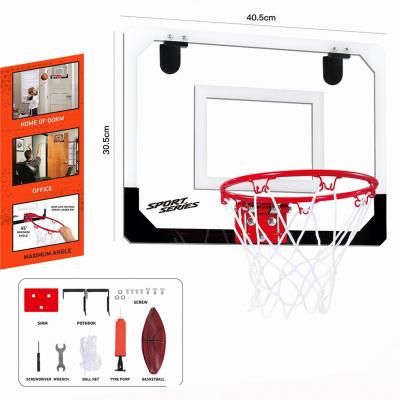 China High Quality Hot Selling Plastic Sports Mini Indoor Basketball Hoops For Wall Hanging Funny Exercise Games Kids With Basketball Hoop For Door Set for sale