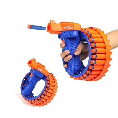 China Accessory One Hand Electronic Burst Soft Toy Bullet Gun Toy With Super EVA Soft Bullet Gun Big Capacity Gun Toys For Kids And Adults Accept made to order for sale