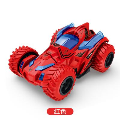 China Children's Car Toy Tiktok Tricycle Music Colorful Friction Toy Vehicles 360 Degree Rotation Stunt Car Racing Cars Display Set Box Toys For Children for sale