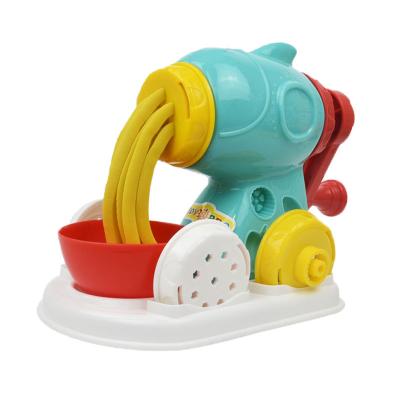 China Eco-friendly Material Plastic Toys Clay Set Creative Lightweight DIY Kids Noodle Machine Cooking Simulation Kitchen Play Toy Accept Logo Customization for sale