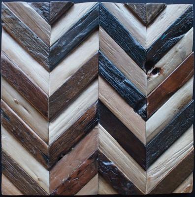 China Wood Parquet Herringbone Mosaic For Wall Background Mosaic Slab for sale