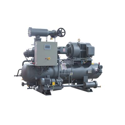 China Refrigeration Parts Food Refrigeration Screw Refrigeration Compressor Unit for sale