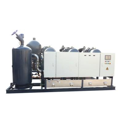 China Hotels Compressor Unit Cold Room Refrigeration Parallel Compressor Racks Paralleled NH3 Compressor for sale