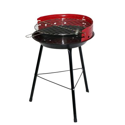 China Cheap Factory Price Adjustable Height 14 Inch Portable Outdoor Charcoal BBQ Grill for sale