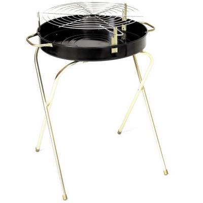 China Factory Adjustable Size Chinese Outdoor Round Grill Folding Charcoal BBQ Grill for sale