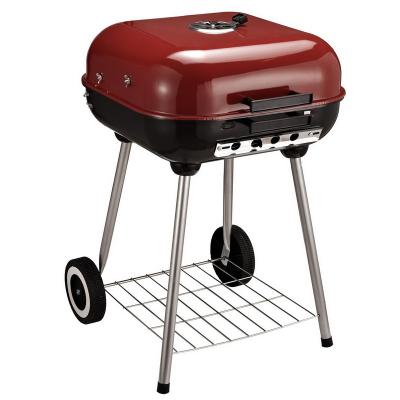 China Height Adjustable Picnic Used Hamburger BBQ Grill BBQ Grill Outdoor Charcoal Portable BBQ Grill for sale