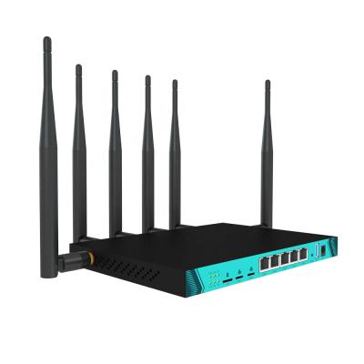 China 1200mbps ENTERPRISE router 4g modem dual sim gigabit network ports wifi wireless router for sale