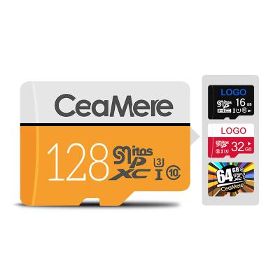 China Original Ceamere Gray Micro Memory TF Card 64GB 32GB 16GB Capacity Class10 U3 Plastic Bulk Yellow Yellow Flash Memory Cards Real 512GB for sale