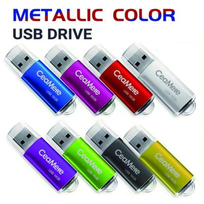 China Flash Stick 32GB Pen Drive 16GB Plastic/Metal PenDrive Ceamere CMU010 USB 2.0 Metal Flash Pendrive Memory Drive 4GB 8GB 64GB 128GB mini USB for sale