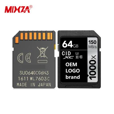 China High Speed ​​Bulk 16GB 32GB Custom CID SD Card for GPS Navigation, 64GB Memory SD Card Lock 32*24*2mm for sale