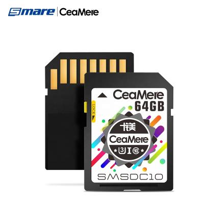 China Original Memory Kort Card 64GB 32mm Class 10 Cards 4GB 8GB 32GB 128GB 256GB Camera Storage Ceamere Size Speed ​​Memory Card 64GB(L)*24mm(W)*2.1mm(H) for sale