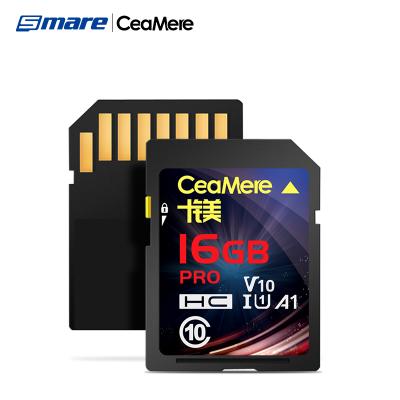 China Hot Selling Original Cheap Ceamere Black 16GB PSP Camera Storage Cards 32GB 64GB 128GB 256GB Class 10 Flash Memory Card 32mm(L)*24mm(W)*2.1mm(H) for sale