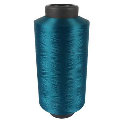 China Anti-pilling dope dyed polyester DTY 150D/144F SIM high quality for knitting for sale