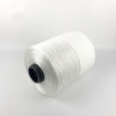 China High Tenacity Plastic Low Shrinkage Polyester Sewing Thread 1000D / 3 Cone for sale