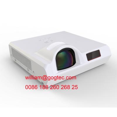 China Short throw 3600 lumens WXGA 1280*800 best video projector 0.79m with 80