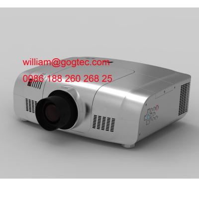 China 6300 lumens 1280*800 best video projector 1.6X optical zoom 1*7W speaker HDMI BNC*5 RJ45 for sale