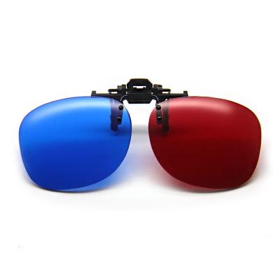 China Red Blue 3D glasses CLIP TV film vision movie buy LG Sony Samsung Pana theater Benq Acer for sale