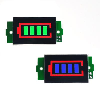 China 1/2/3/4/6/7/8S Lithium Battery Meter Display Module Three String LED Lithium Battery Pack Indicator Board LED Lithium Battery Pack Indicator Board for sale