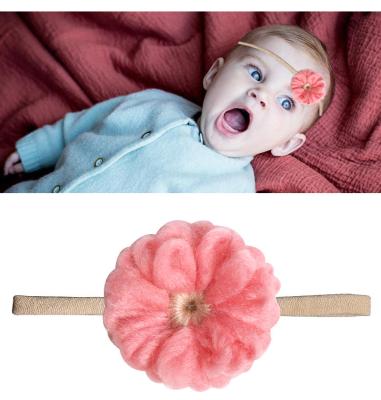 China New Hair Bunny Ears Elastic Leather Hair Band Pony Tail Bowknot Hair Rope Glitter Baby Headdress for sale