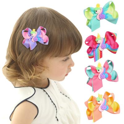 China Cute Love Pink Product Bow Hairpin Girl Bow Hairpin Strap Ins Fashion Fashion Bead Dangling Hairpin for sale