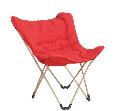 China Yingmin Folding Butterfly Chair Foldable Lounge Chairs For Indoor Or Outdoor for sale