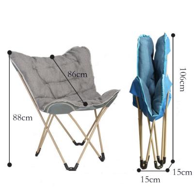 China Yingmin Folding Folding Butterfly Chair for Dorms, Bedrooms and Playrooms for sale